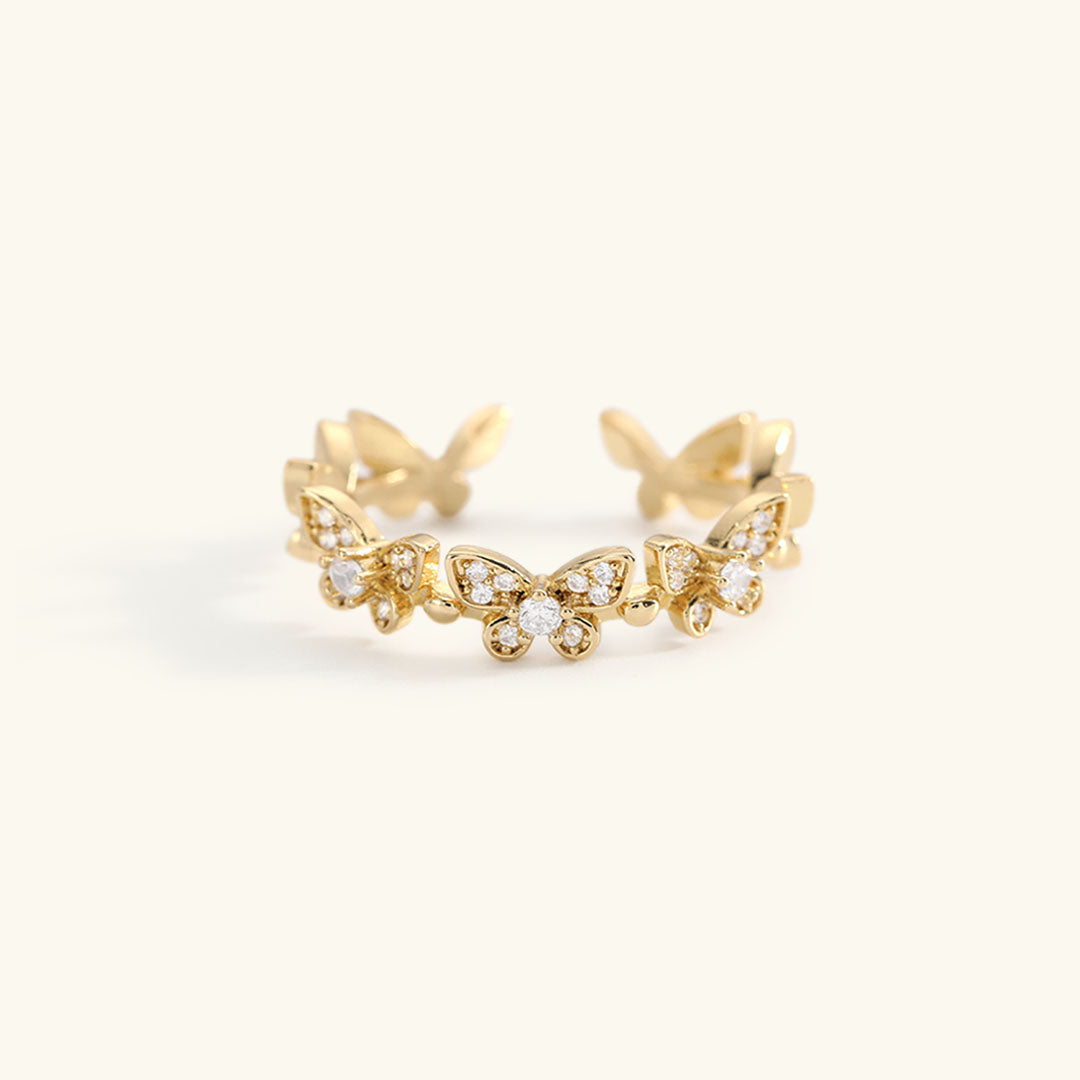 Colleen Papillon Or Bague