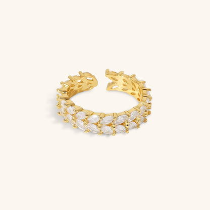 Clarisse Motif Or Bague