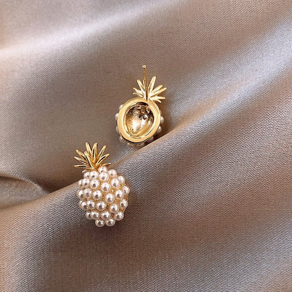 Or Cluster Perle Puces d'Oreilles