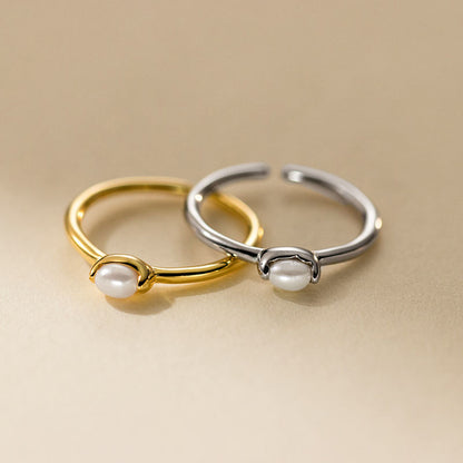 Baroque Perle Bague