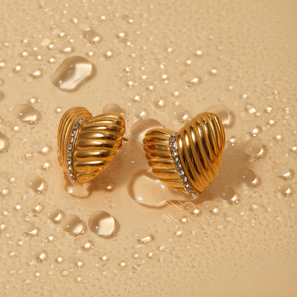 Selene Or Boucles d'Oreilles