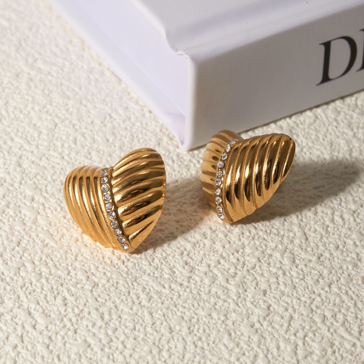 Selene Or Boucles d'Oreilles