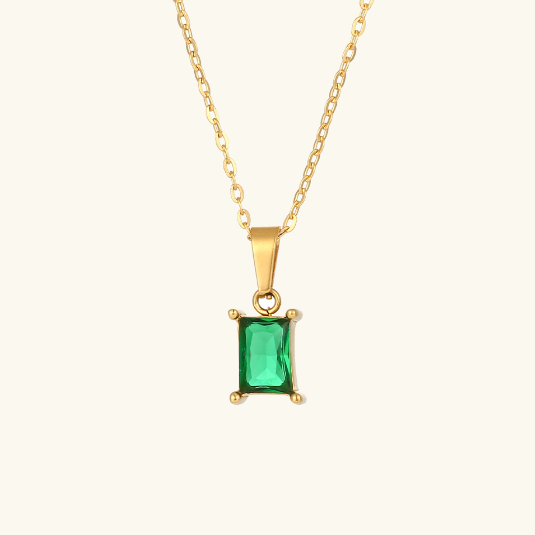 Emi Vert Collier