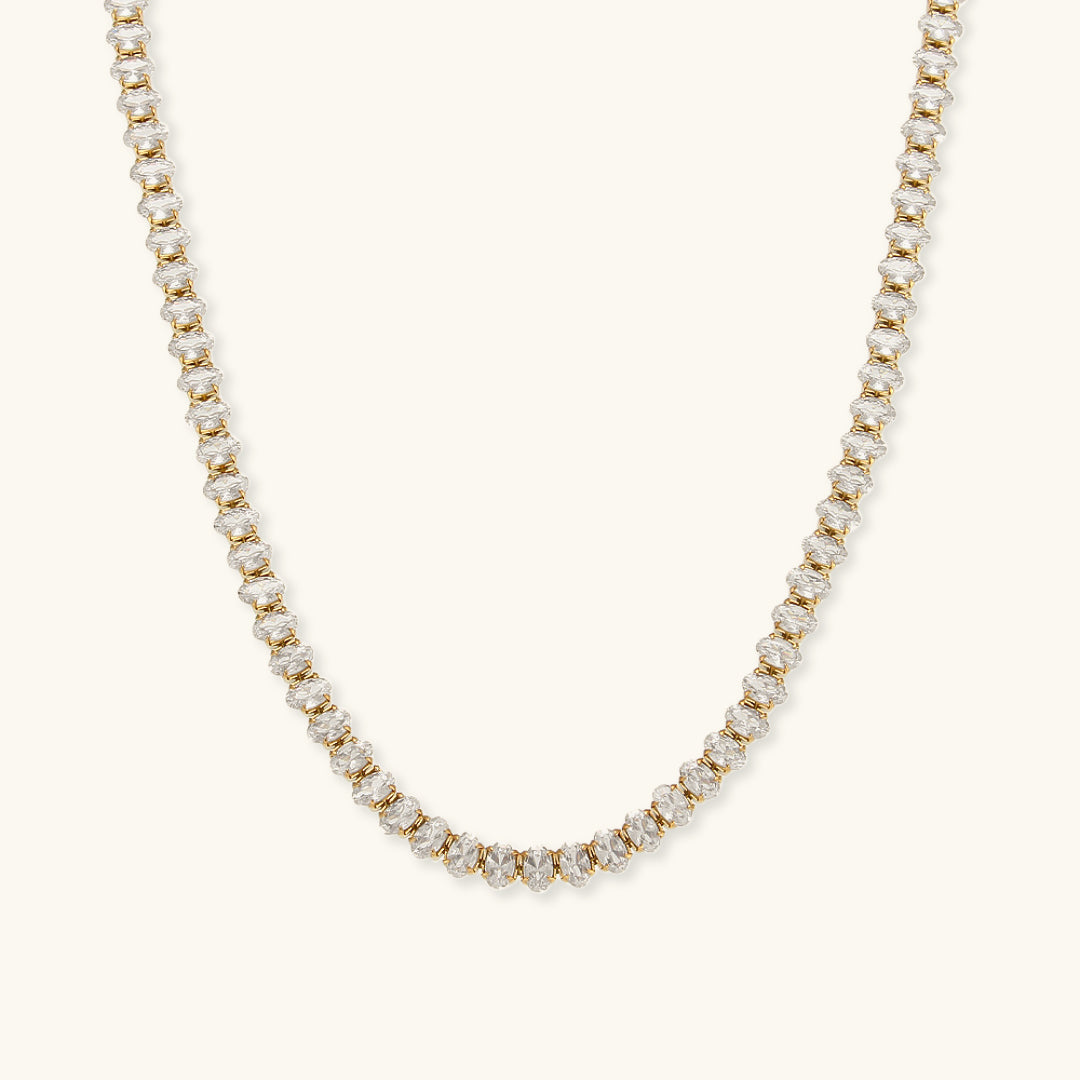 Wisteria Diamant Collier Tennis