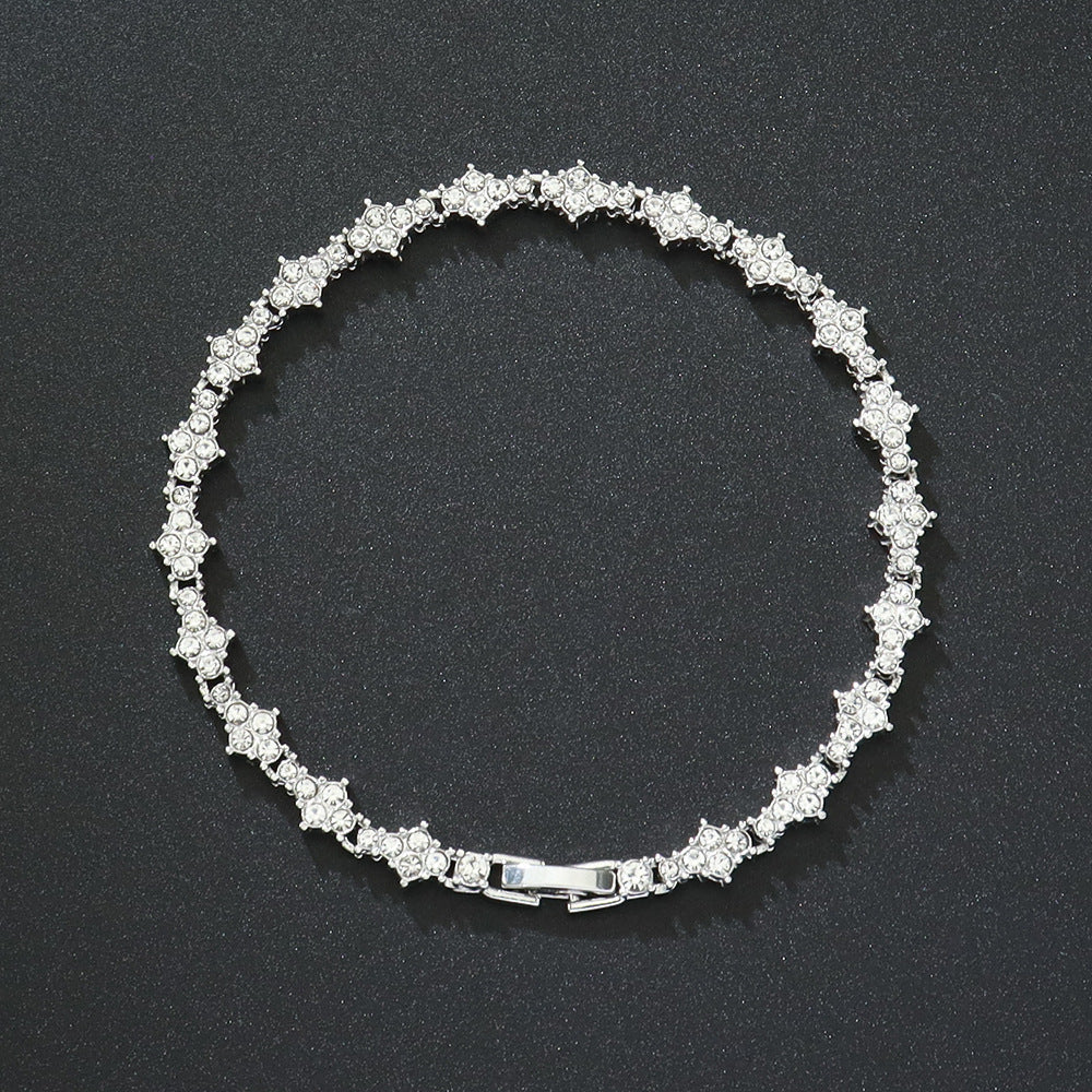 Classique Cluster Bracelet Tennis | Or