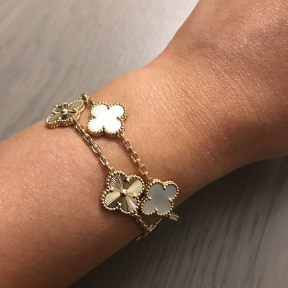 Trinity Bracelet Blanc